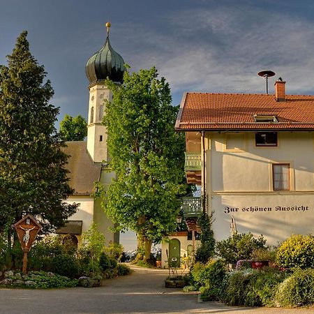 Hotel Zur Schoenen Aussicht Feldkirchen-Westerham Exterior photo